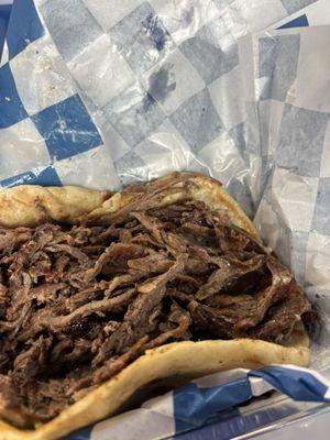 Beef & lamb gyro $16