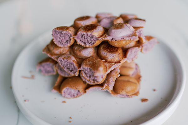 Ube Bubble Waffle