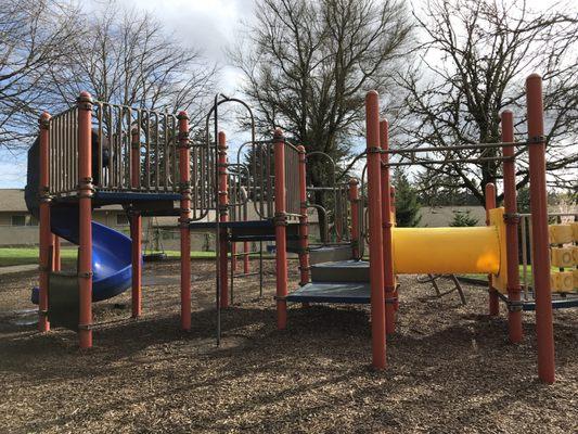 Playground equipment outside