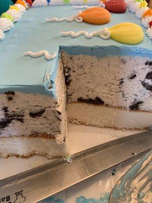 Oreo Cookies 'n Cream. Cake. Nom