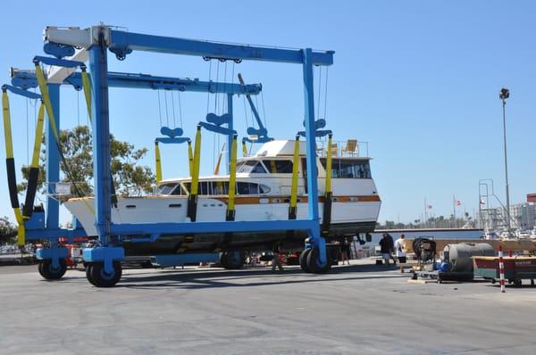 Large wooden boat