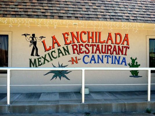 Lovely colors! - La Enchilada Mexican Restaurant -n- Cantina: Woodville, Texas