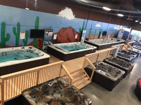 The nicest Hot Tub store I have ever seen