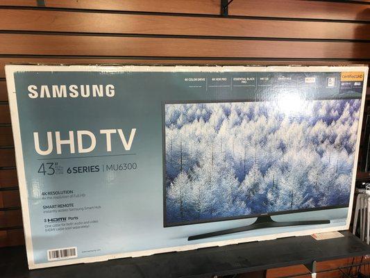 Samsung 43" UHD 4K Smart TV in stock!!!