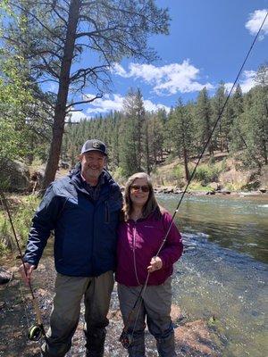 Fishing the South Platte River with Trystan