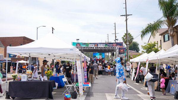 WHAA Rock The Block community festival 2023.