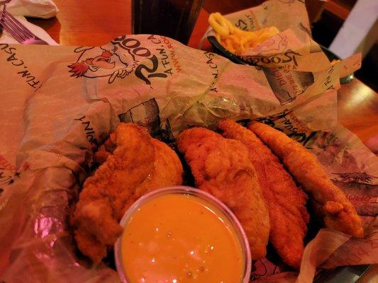 Chicken Tenders & Curly Fries