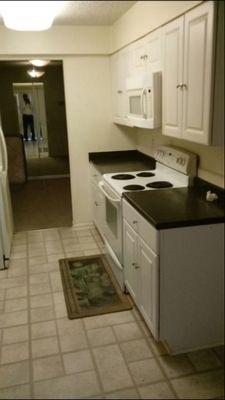 Kitchen Cabinet painting (before )