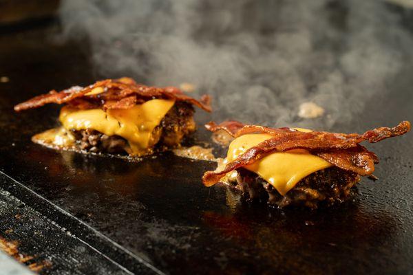 Steak Burger... Dry Aged Tri Tip, New York Strip & Rib Eye...Hamburger!