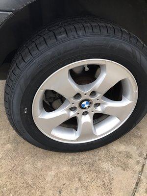 New tire