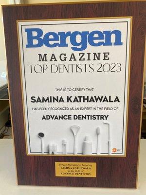 Top Dentist Award