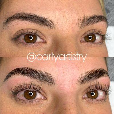 Brow Lamination & Henna, Lash Lift & Tint