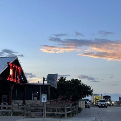 Exterior of restaurant