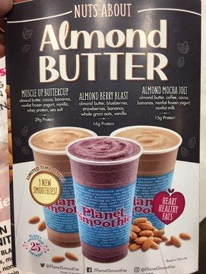 Almond Butter Smoothies