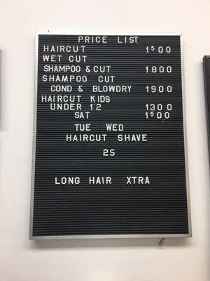 Prices