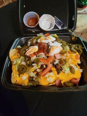 Loaded nachos