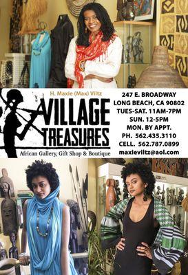 Check out Village Treasures for the unique and affordable item we have to offer!