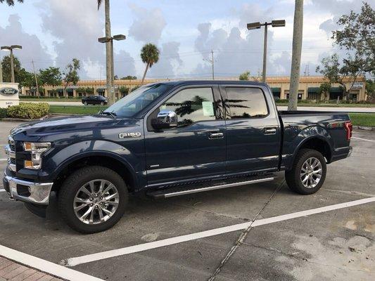 2017 F150 before tint