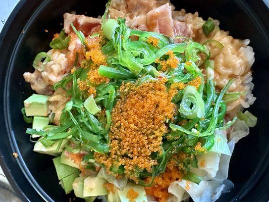 Poke bowl. As delicious as it appears.