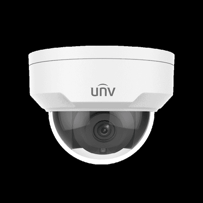 The UNV (Uniview) 4MP WDR Vandal-resistant Network IR Fixed Dome Camera. This is a 4 megapixel resolution IP Dome camera. Call us today!