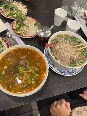 Bun Bo hue and 12. Pho Dac Biet