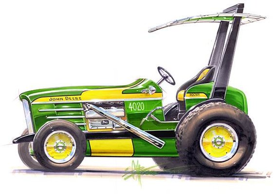 John Deere 4020 by Chip Foose