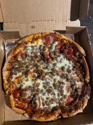 Meat Lovers Pizza without Canadian Bacon