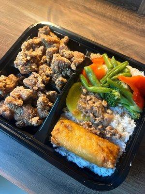 5 Spices Crispy Chicken Bento