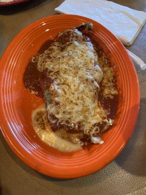 Chile relleno. There was no meat