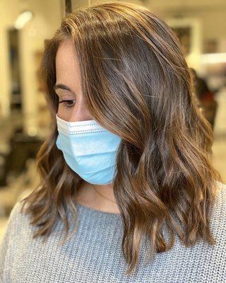 My girl, Piera with this amazing cut and color!