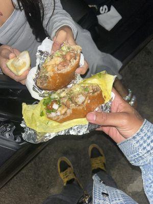 FLACO BURRITO !! is a must try ! Honestly hands down best burrito in the City !  & the outter chesse layer omg ‍