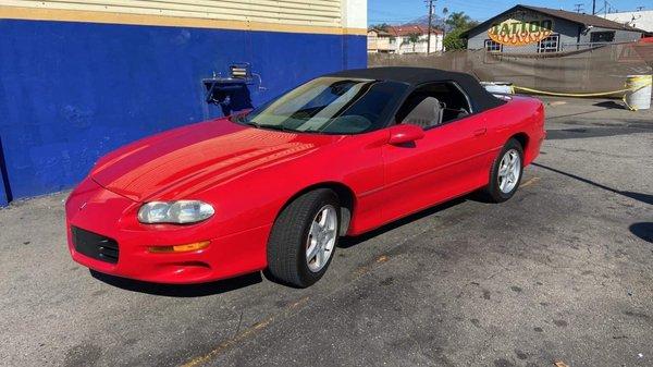 1999 Camaro Convertible.