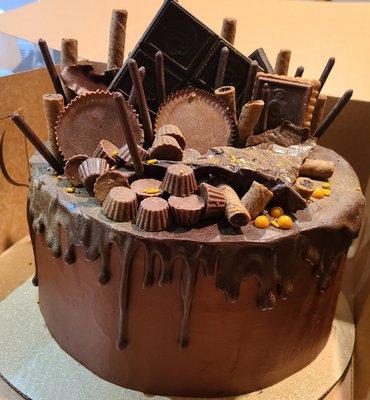 Chocolate lovers cake