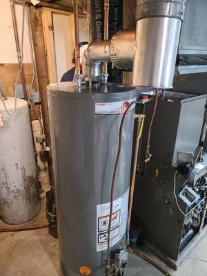 Installed New Water Heater