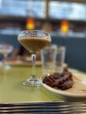 Espresso Martini and Salt and Pepper Bacon