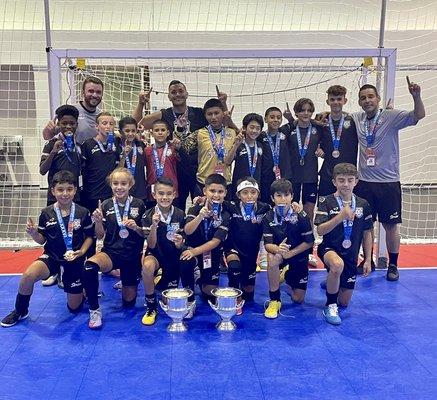 2009 and 2011s 2022 US Futsal national champion's