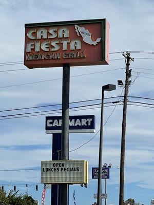 Casa Fiesta sign