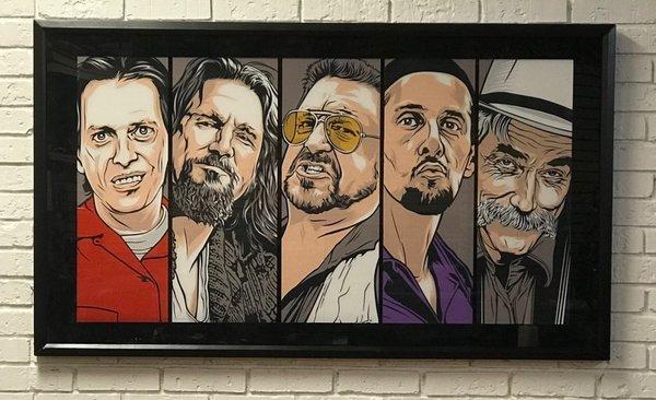 The Big Lebowski movie poster.