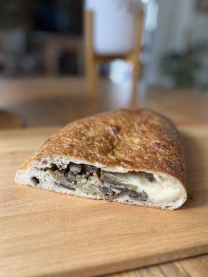 William's Empanada - artichoke, mushroom, cheese - so good!