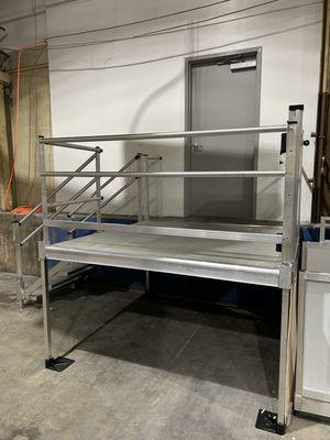 EZ Access commercial 3D ramp system with 6" vertical lift.