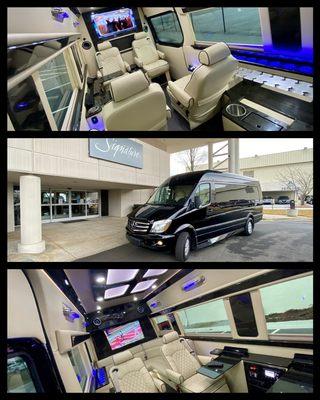 White interior Mercedes Sprinter