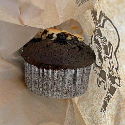 Chocolate Cream Cheese Muffin