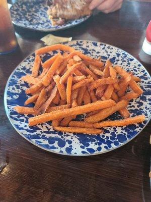 Sweet potato fries side