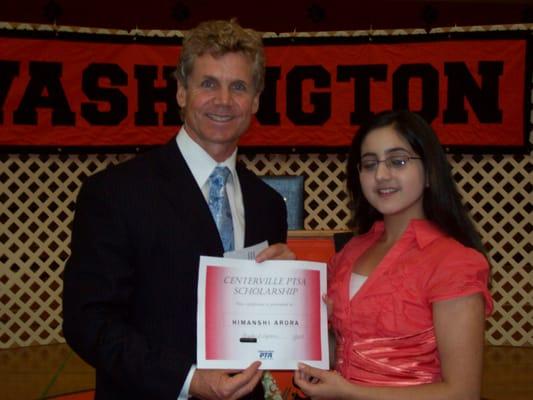 2010 Storelee Insurance Scholarship presentation