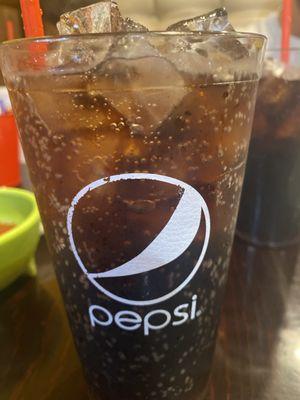 Enjoy a cold Pepsi