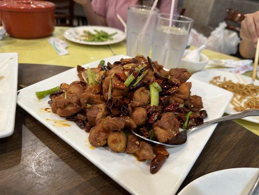 Sichuan chicken