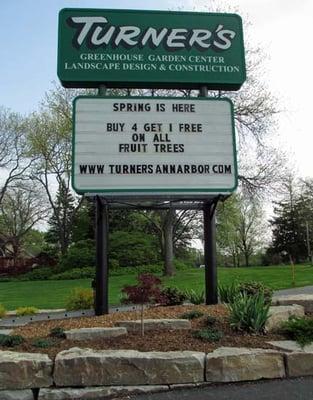 Sign at Wagner Road.