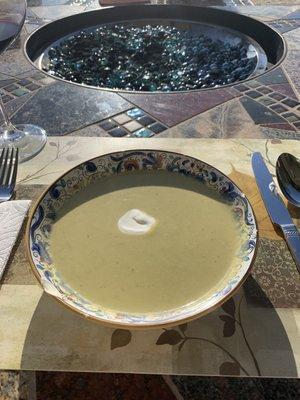 Asparagus soup