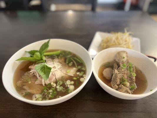 Combo Pho with Extra Side order of Beef Rib.