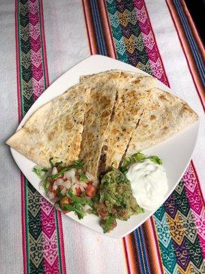 Meat quesadilla